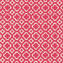 Red Petite Quatrefoil Print Italian Paper ~ Carta Varese Italy